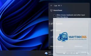cách sử dụng cast screen windows 11