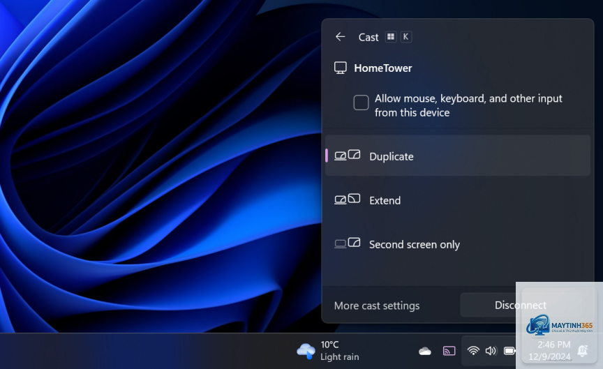 cách sử dụng cast screen windows 11
