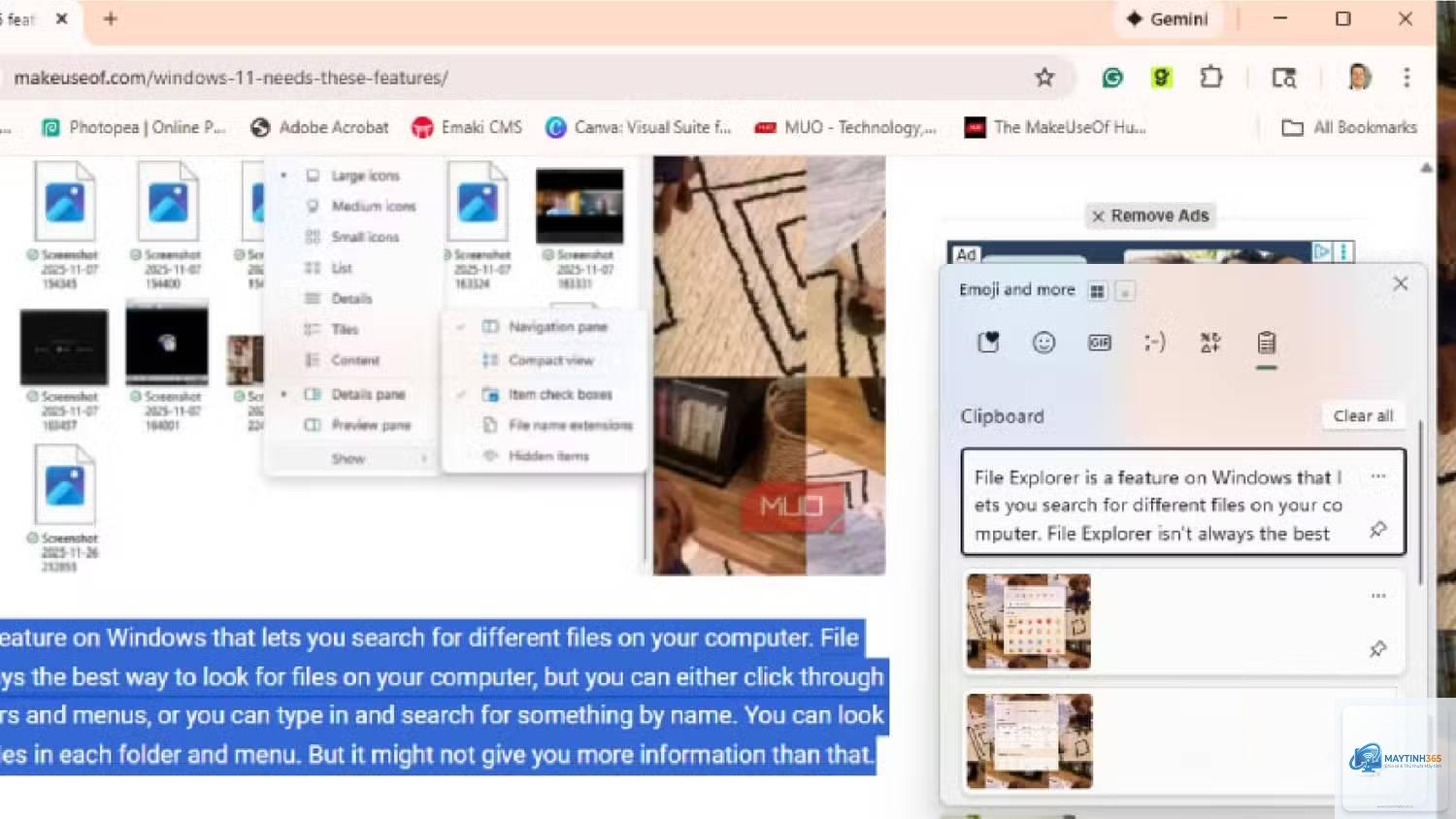 cách sử dụng clipboard history - Hình 1