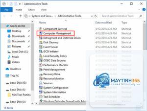 cách sử dụng computer management