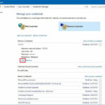 Hướng dẫn chi tiết cách sử dụng Credential Manager để quản lý mật khẩu hiệu quả cách sử dụng credential manager