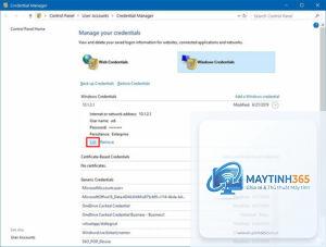 cách sử dụng credential manager