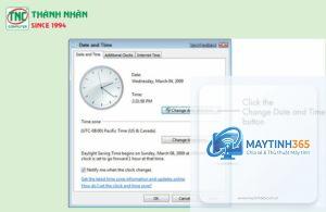 cách sử dụng date and time settings