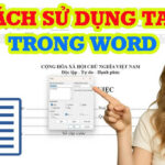 cách sử dụng details tab