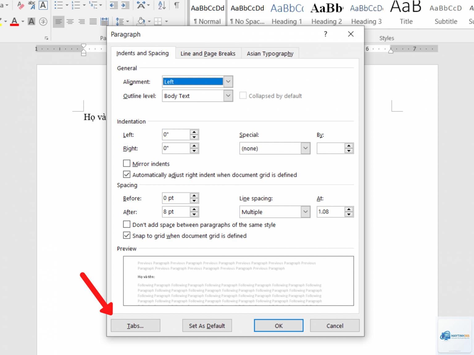 cách sử dụng details tab - Hình 2