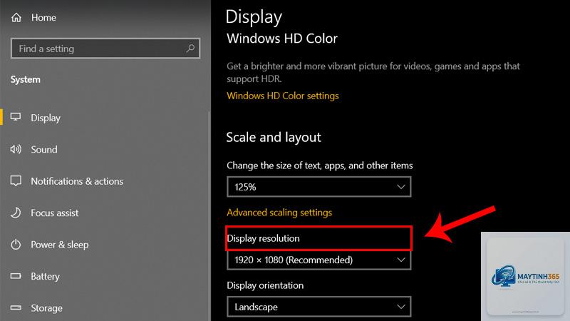 cách sử dụng display settings - Hình 2