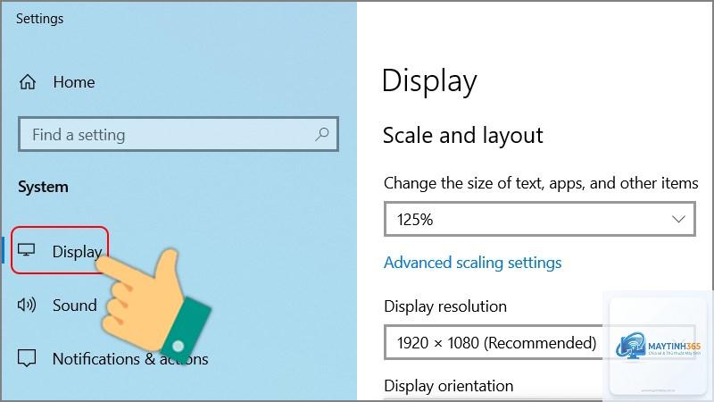 cách sử dụng display settings - Hình 5