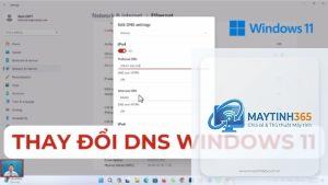 cách sử dụng dns google trên windows 11