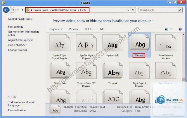 cách sử dụng fonts control panel - Hình 5