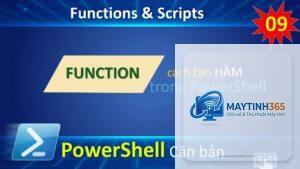 cách sử dụng function trong powershell