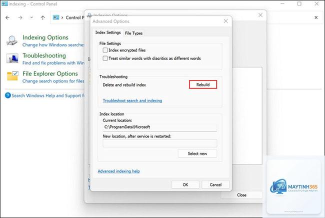 cách sử dụng indexing options - Hình 4