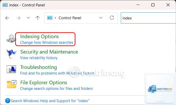 cách sử dụng indexing options - Hình 5