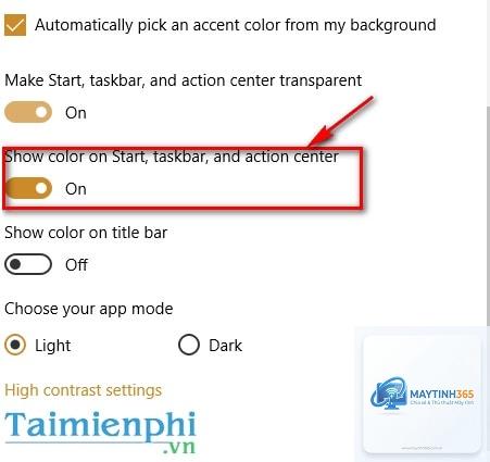 cách sử dụng light mode cho start menu - Hình 3