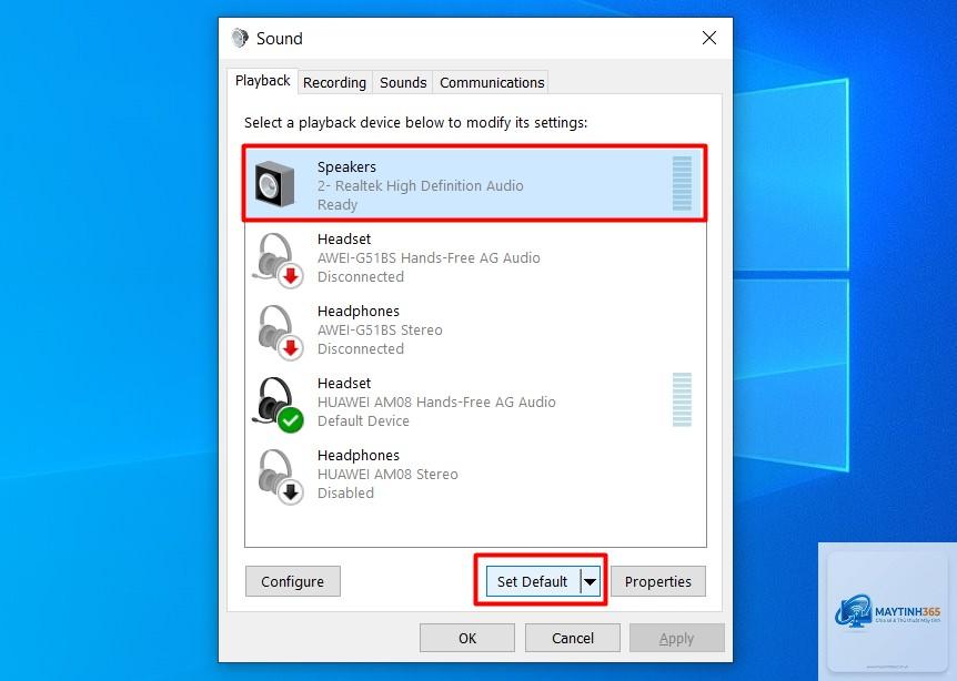cách sử dụng loa ngoài trên windows 11