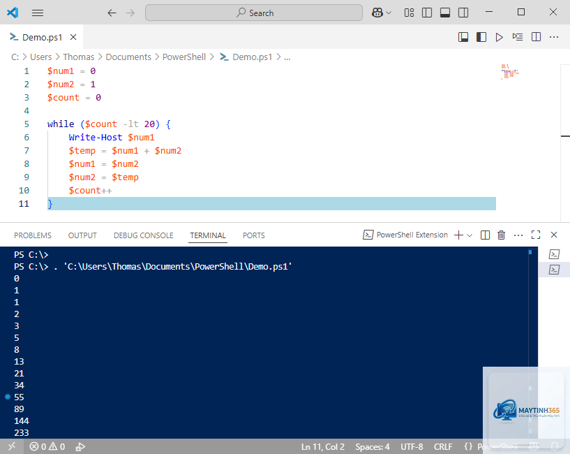cách sử dụng loop trong powershell - Hình 3