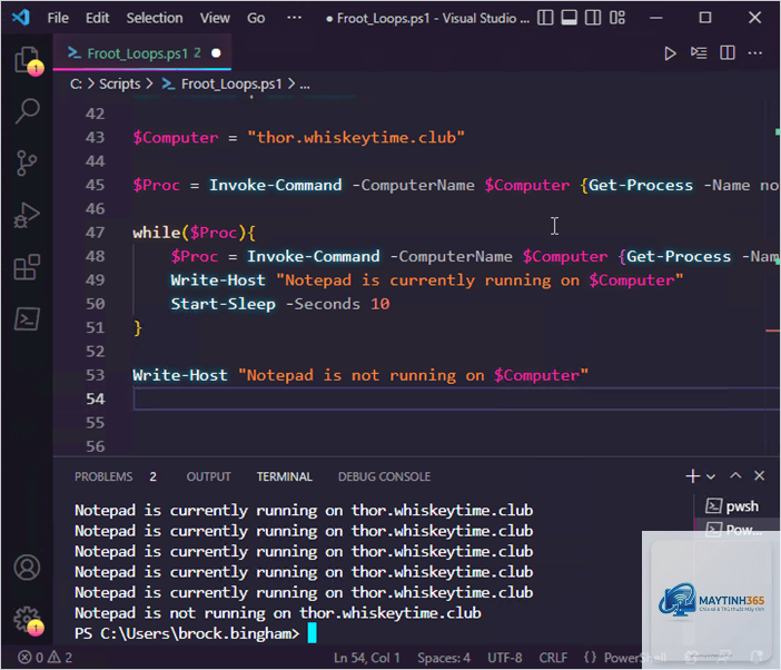 cách sử dụng loop trong powershell - Hình 1