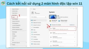 cách sử dụng màn hình dọc windows 11