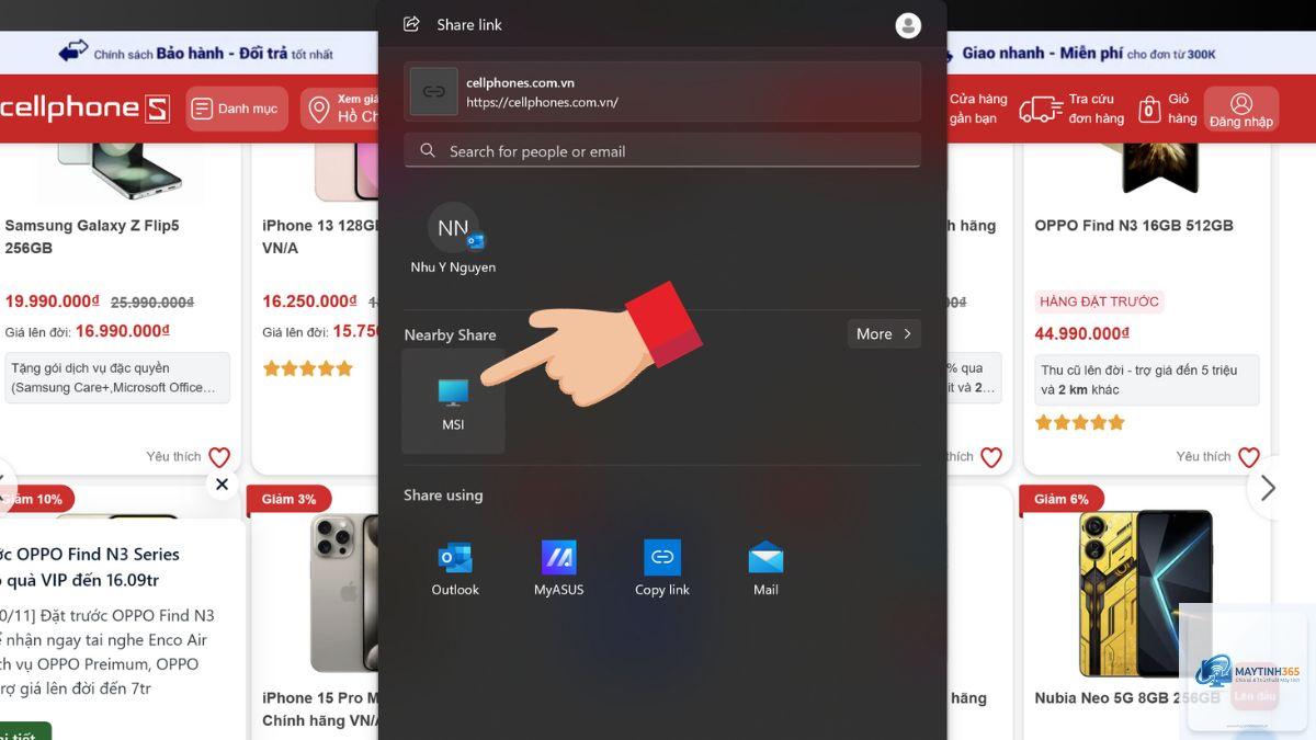 cách sử dụng nearby sharing windows 11 - Hình 2