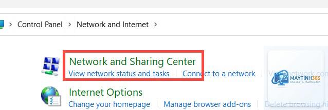 cách sử dụng network and sharing center - Hình 4