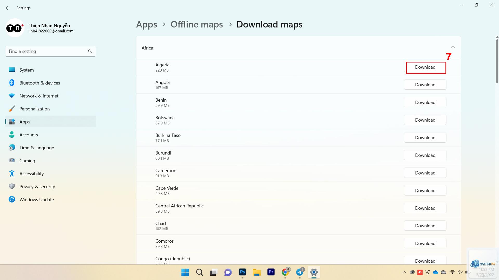 cách sử dụng offline maps windows 11 - Hình 5