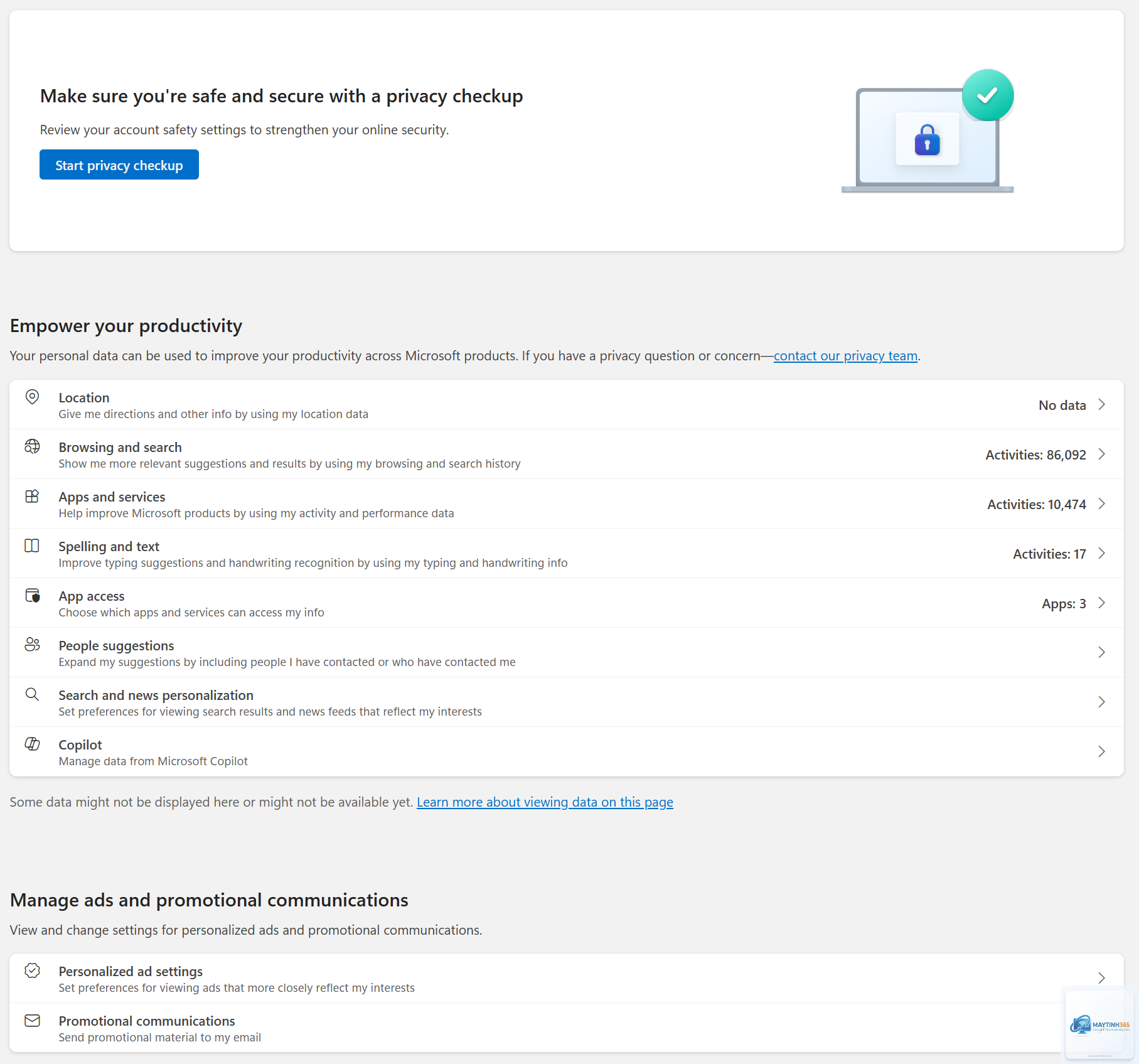 cách sử dụng privacy dashboard - Hình 3