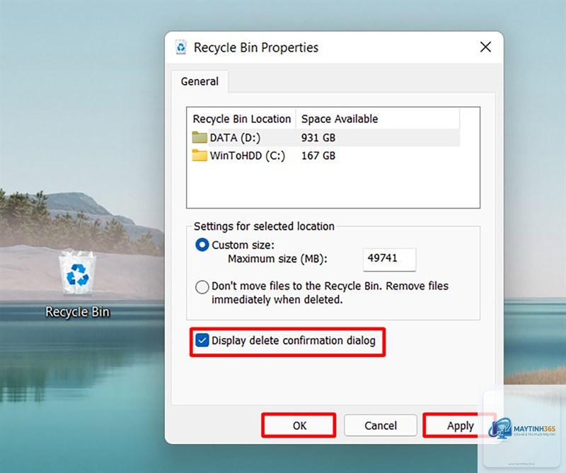 cách sử dụng recycle bin - Hình 2