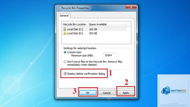cách sử dụng recycle bin