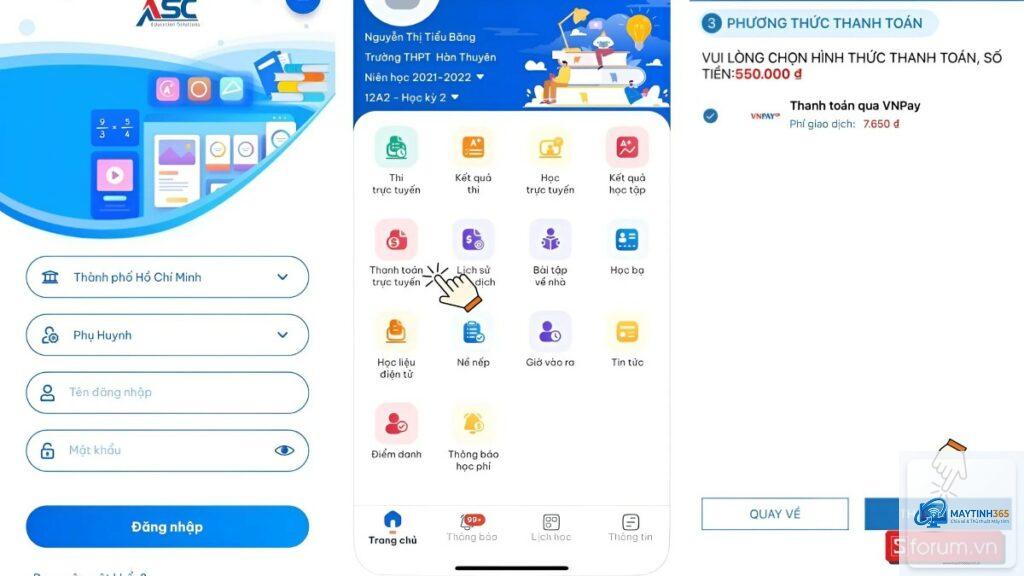 cách sử dụng school account