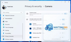 cách sử dụng security settings