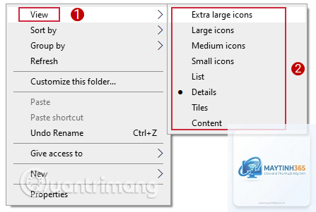 cách sử dụng small icons view - Hình 5