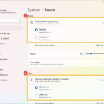 cách sử dụng sound settings windows 11