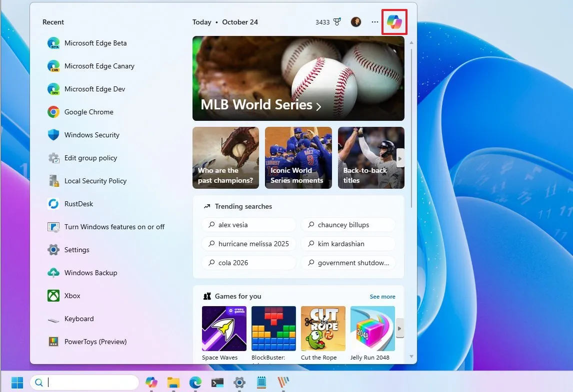 cách sử dụng start menu với copilot - Hình 5