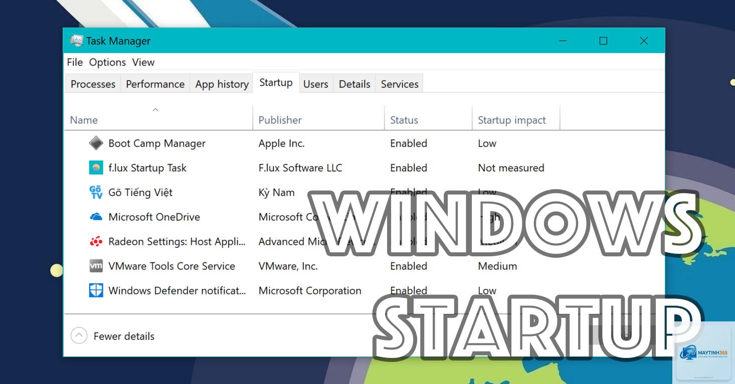 cách sử dụng startup tab - Hình 5