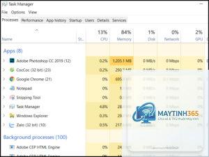 cách sử dụng task manager