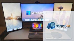 cách sử dụng taskbar với màn hình rộng
