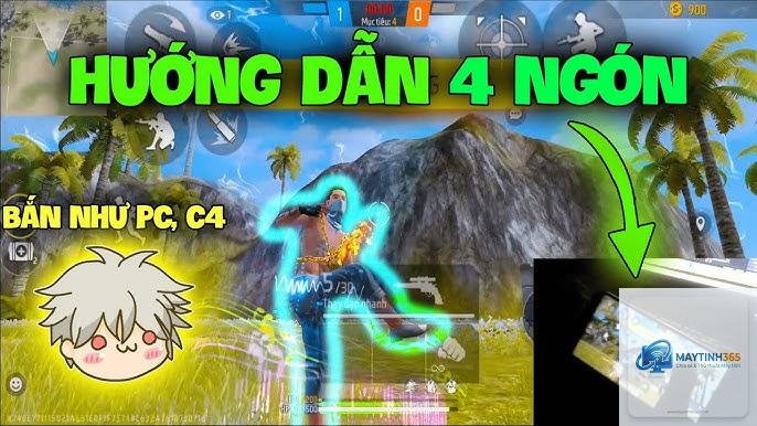 cách sử dụng thao tác bốn ngón tay