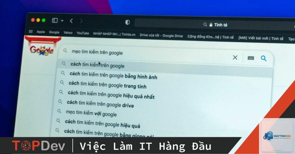 cách sử dụng tìm kiếm nâng cao