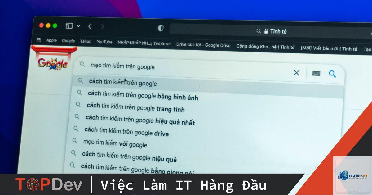 cách sử dụng tìm kiếm nâng cao - Hình 1