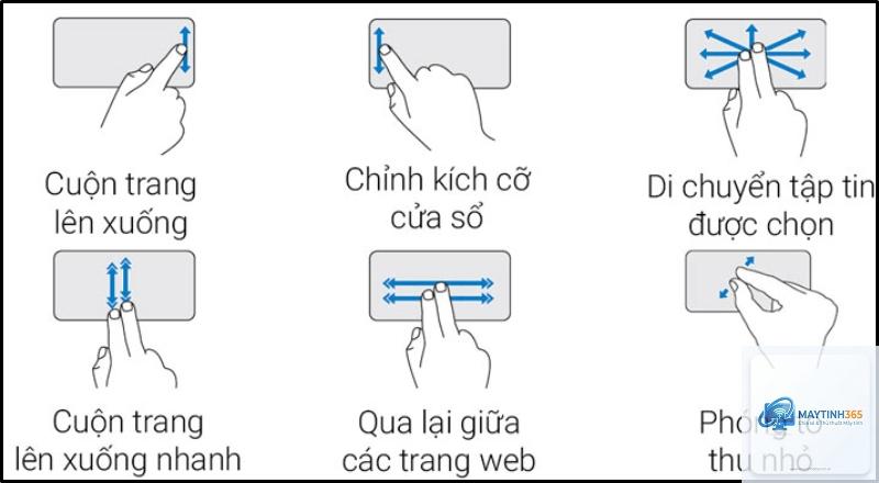 cách sử dụng touchpad hiệu quả