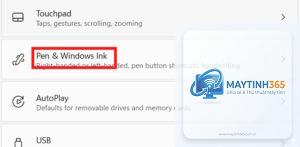 cách sử dụng viết tay windows 11