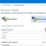 Hướng dẫn chi tiết cách sử dụng Windows Credentials để quản lý mật khẩu và thông tin đăng nhập cách sử dụng windows credentials