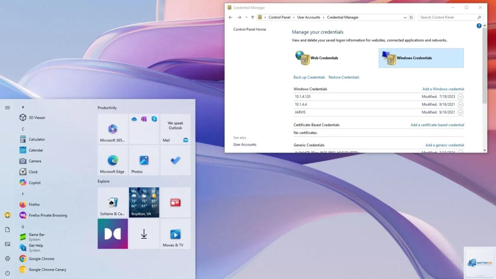 cách sử dụng windows credentials - Hình 2