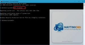 cách sửa lỗi file bị hỏng bằng cmd