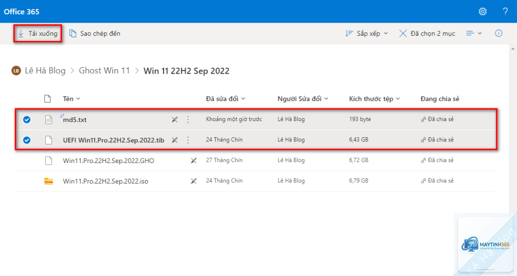 cách tải file xuống onedrive - Hình 5