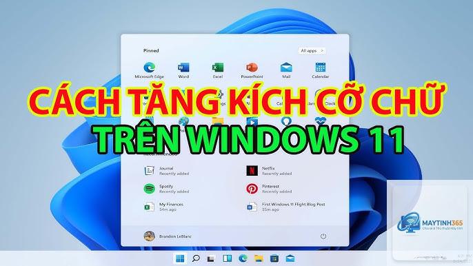 cách tăng kích thước chữ windows 11 - Hình 5