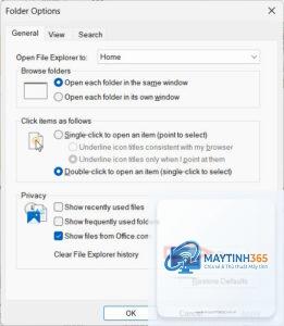 cách tăng tốc file explorer