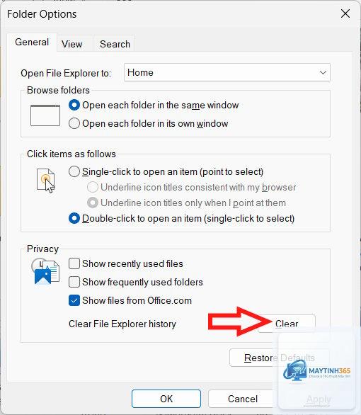 cách tăng tốc file explorer