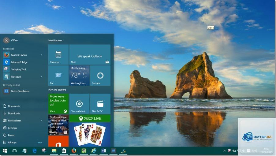 cách tăng tốc thao tác start menu - Hình 3