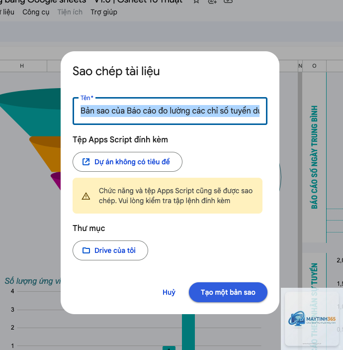 cách tạo bản sao policy