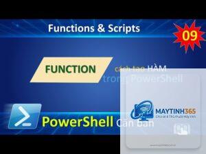 cách tạo biến trong powershell